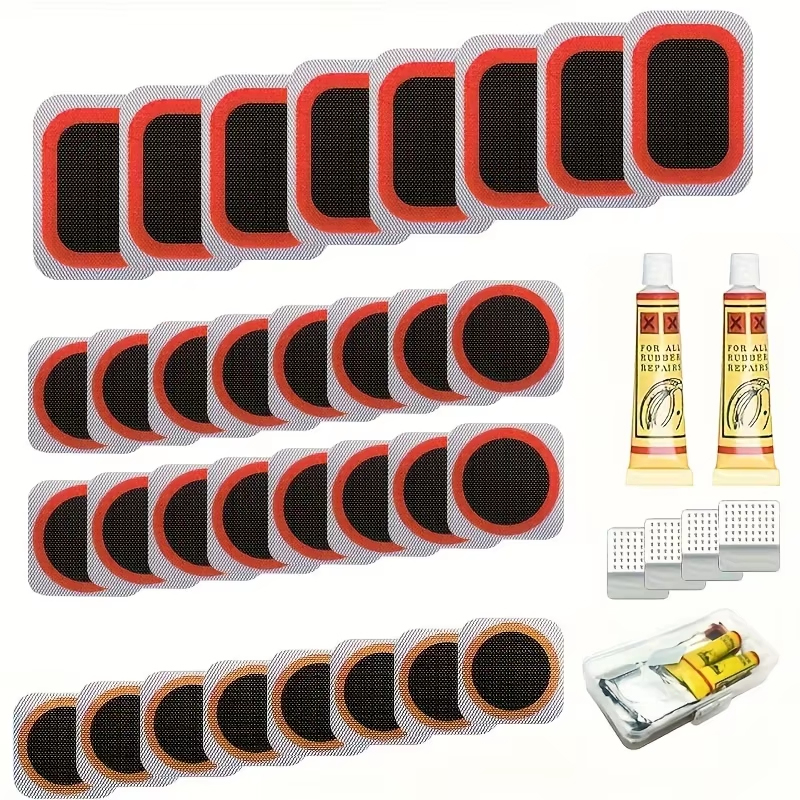Mountain Biking Kit - 39pcs Bike Tire Repair Kit -