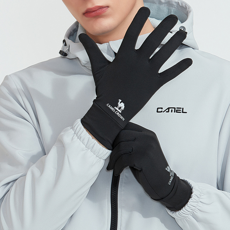 Mountain Biking Gloves Mens - GOLDEN CAMEL Hiking Gloves Men Women