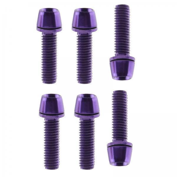 Mountain Biking Kit - Bicycle Titanium Stem Bolts M5x17mm Lightweight