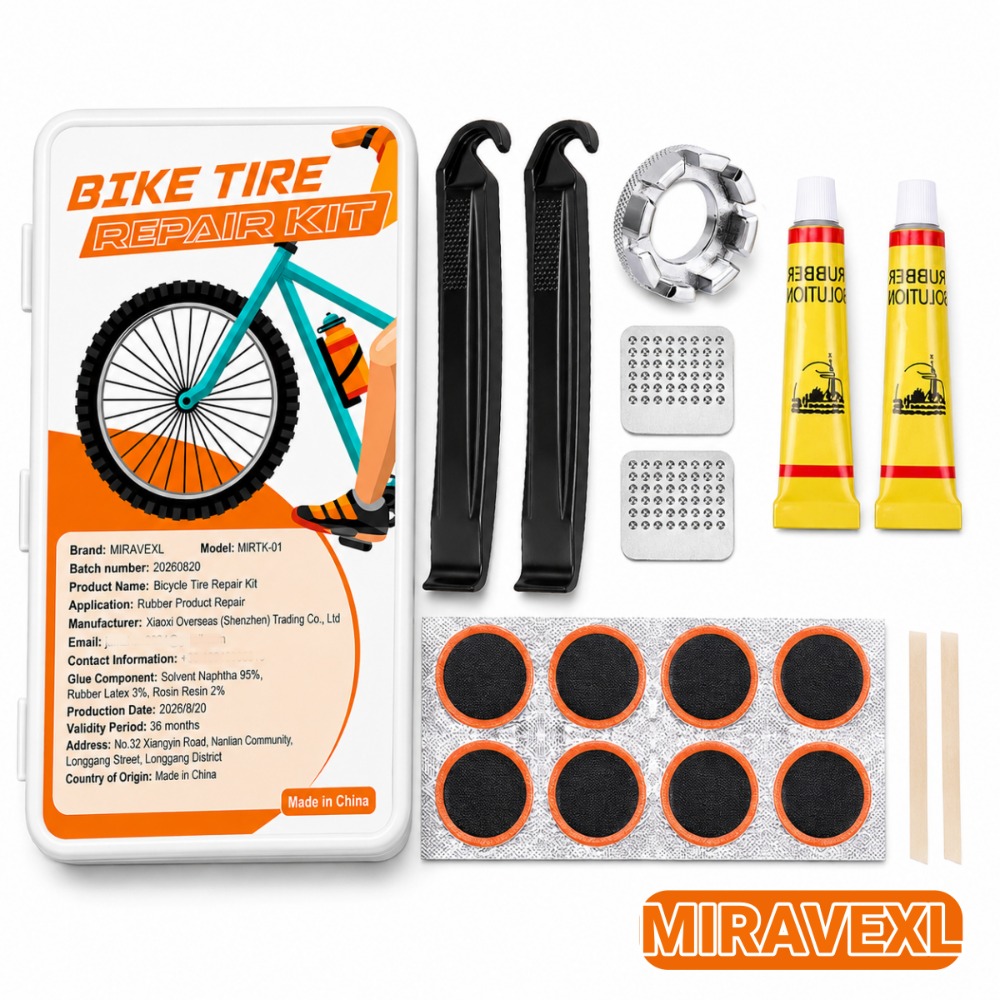 Mountain Biking Kit - Bike Tire Repair Kit,Bicycle Inner Tube