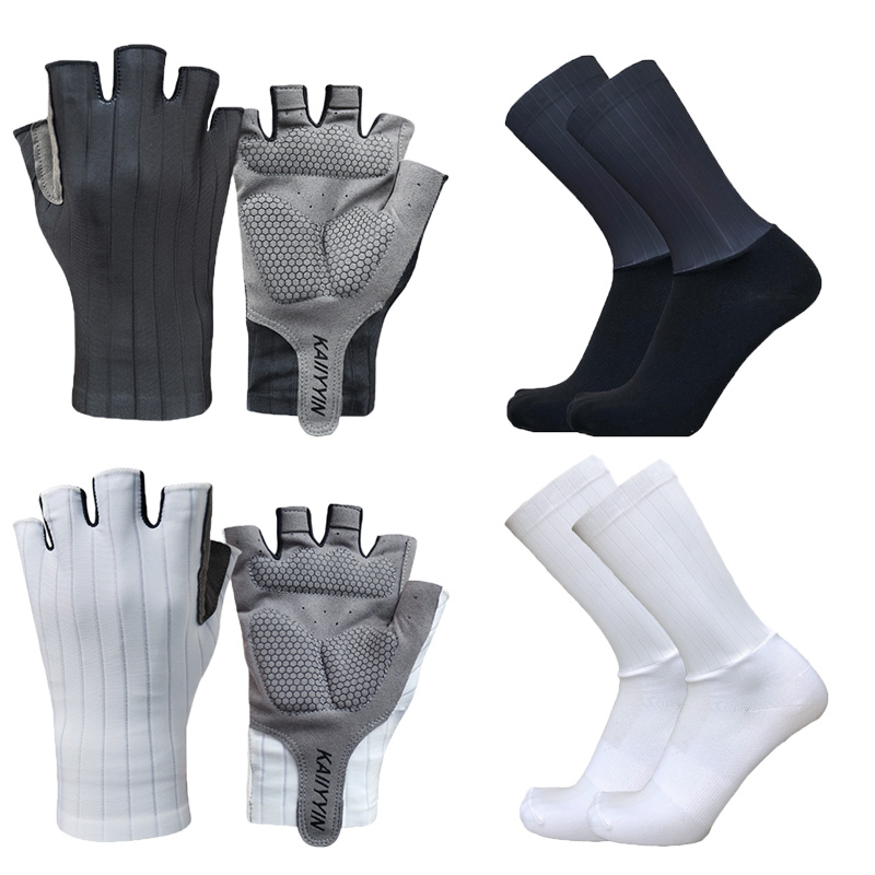 Mountain Biking Gloves Mens - New Road Cycling Gloves Socks Combination