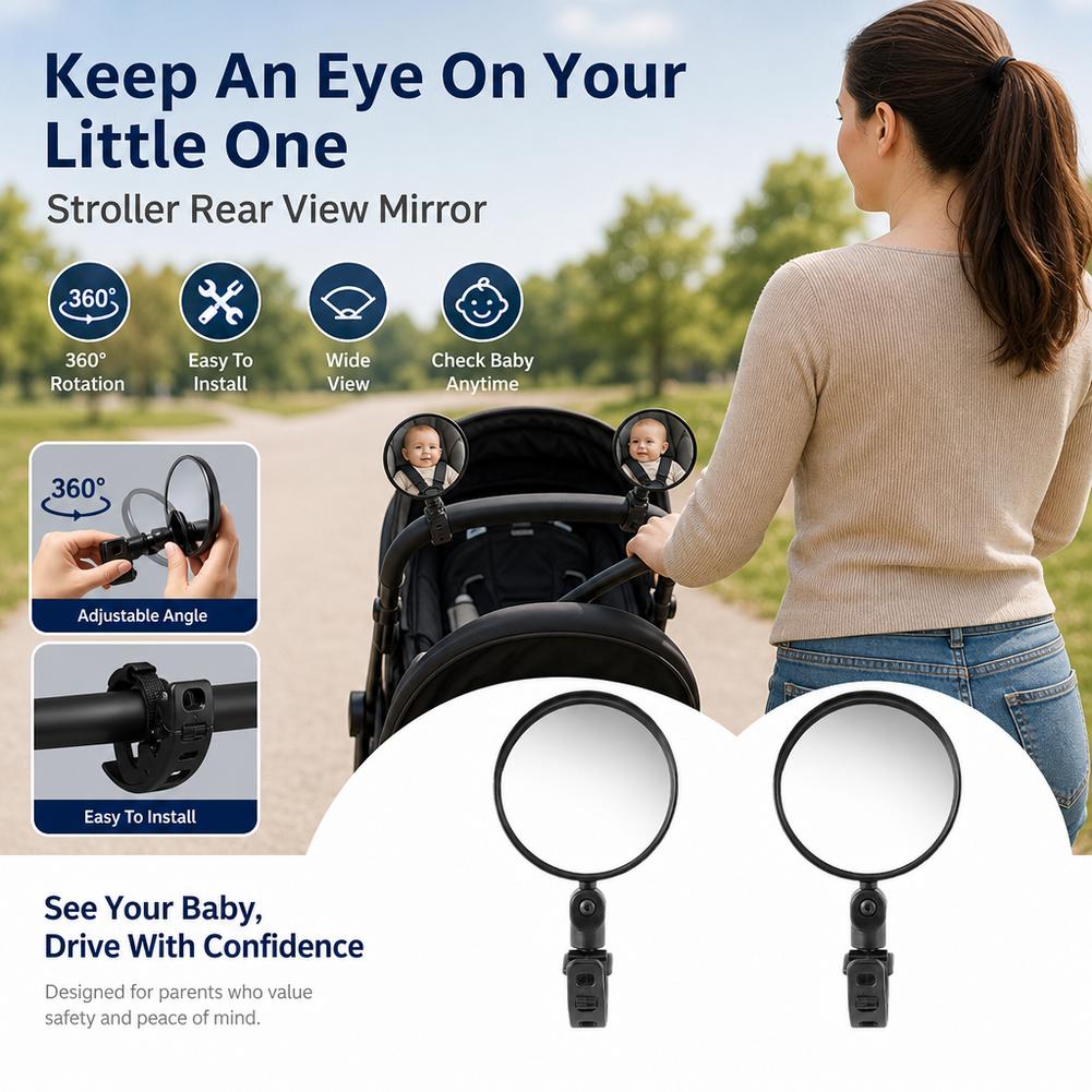 2Pcs Bike Mirror Adjustable Ha - огляд і ціна Mountain Biking Kids
