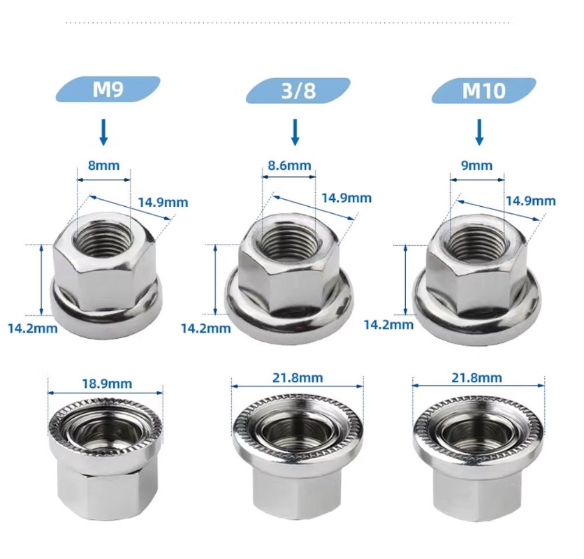 Thickened Hub Hook Washer Nut  - огляд і ціна Mountain Biking Kit