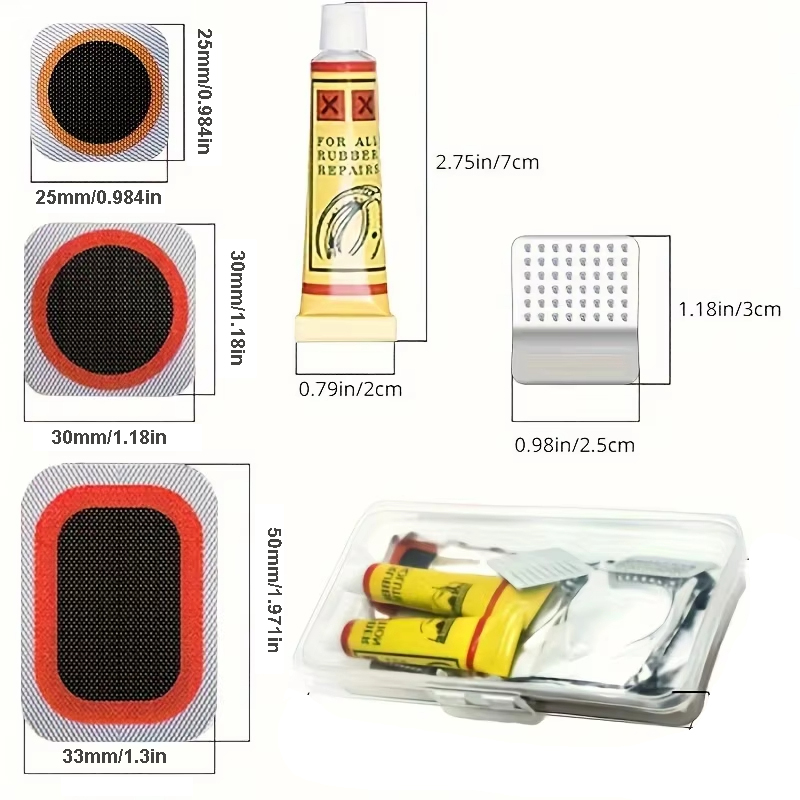 39pcs Bike Tire Repair Kit - B - огляд і ціна Mountain Biking Kit