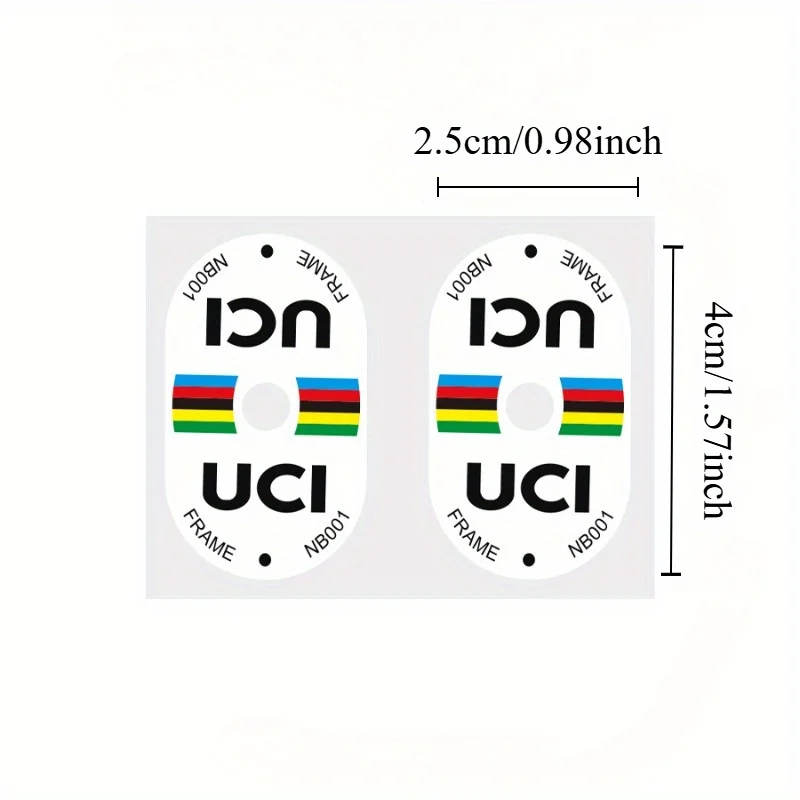 2Pcs UCI Certified Bicycle Val - огляд і ціна Mountain Biking Uci