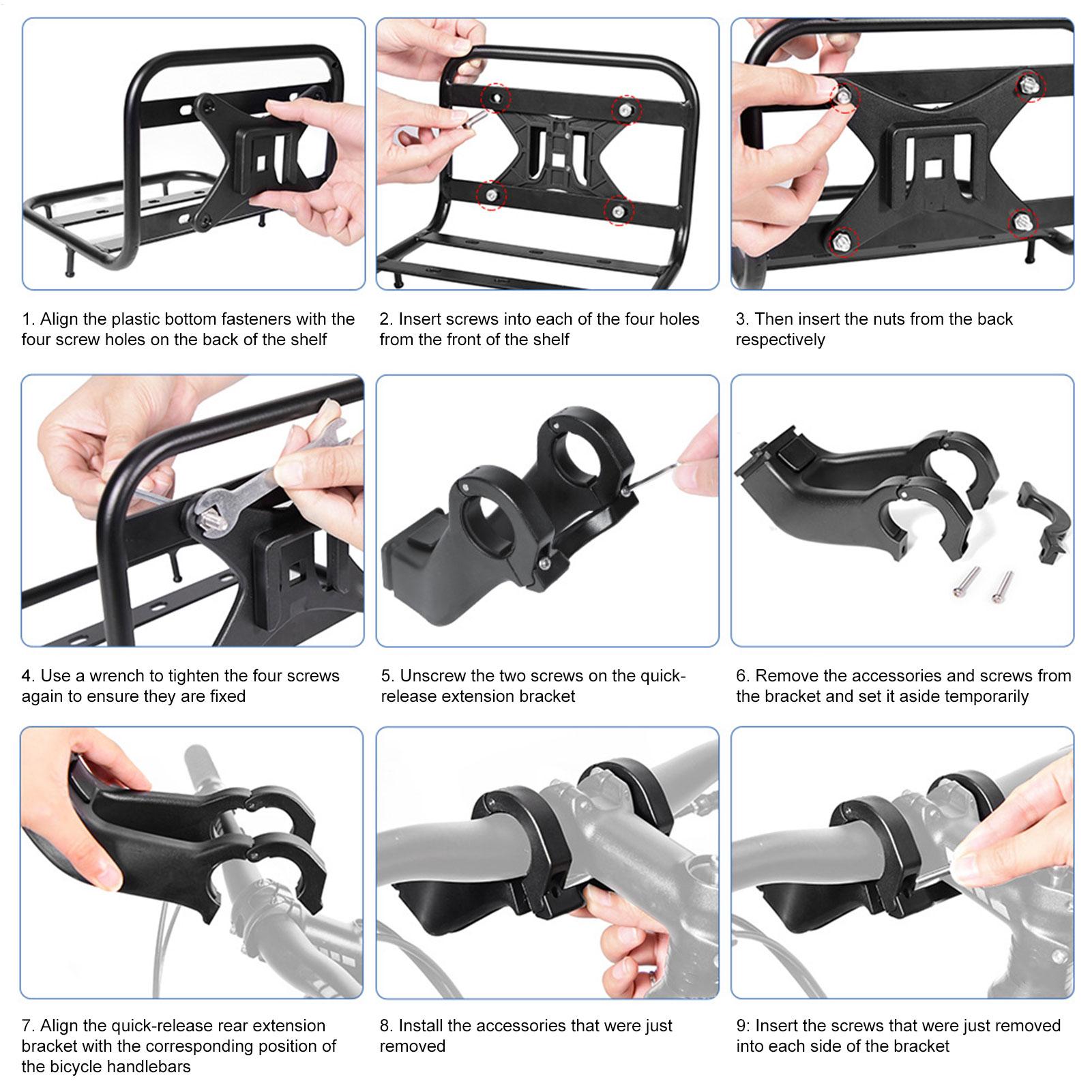 Front Bike Rack Quick Release  - огляд і ціна Mountain Biking Kids