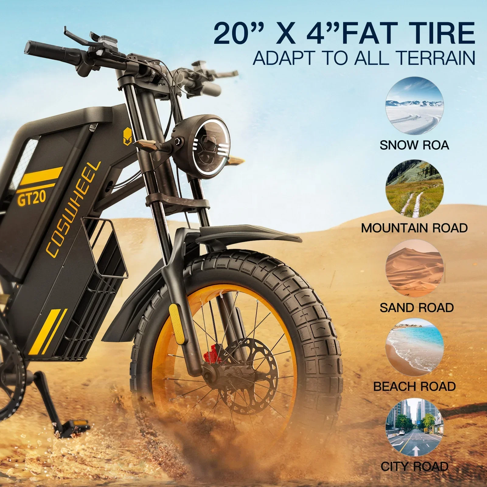 Coswheel GT20 High Speed Adult - огляд і ціна Mountain Biking Uk