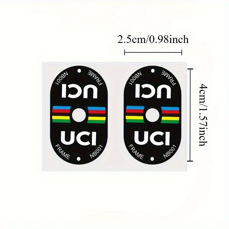 2Pcs UCI Certified Bicycle Val - огляд і ціна Mountain Biking Uci