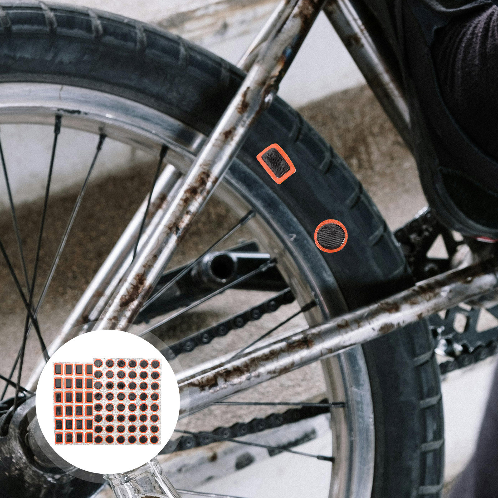 2Sheets Bike Tire Repair Patch - огляд і ціна Mountain Biking Kit