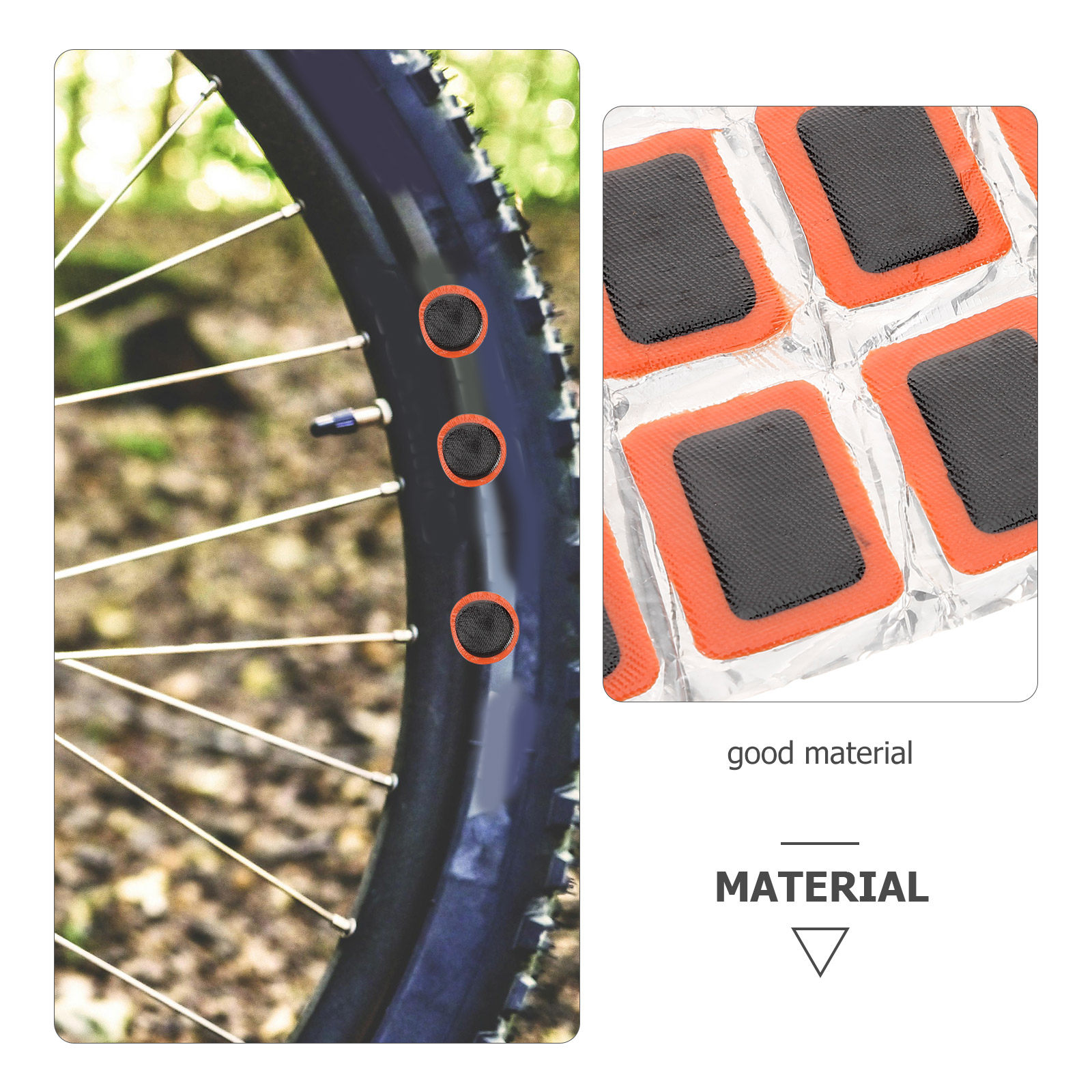 2Sheets Bike Tire Repair Patch - огляд і ціна Mountain Biking Kit