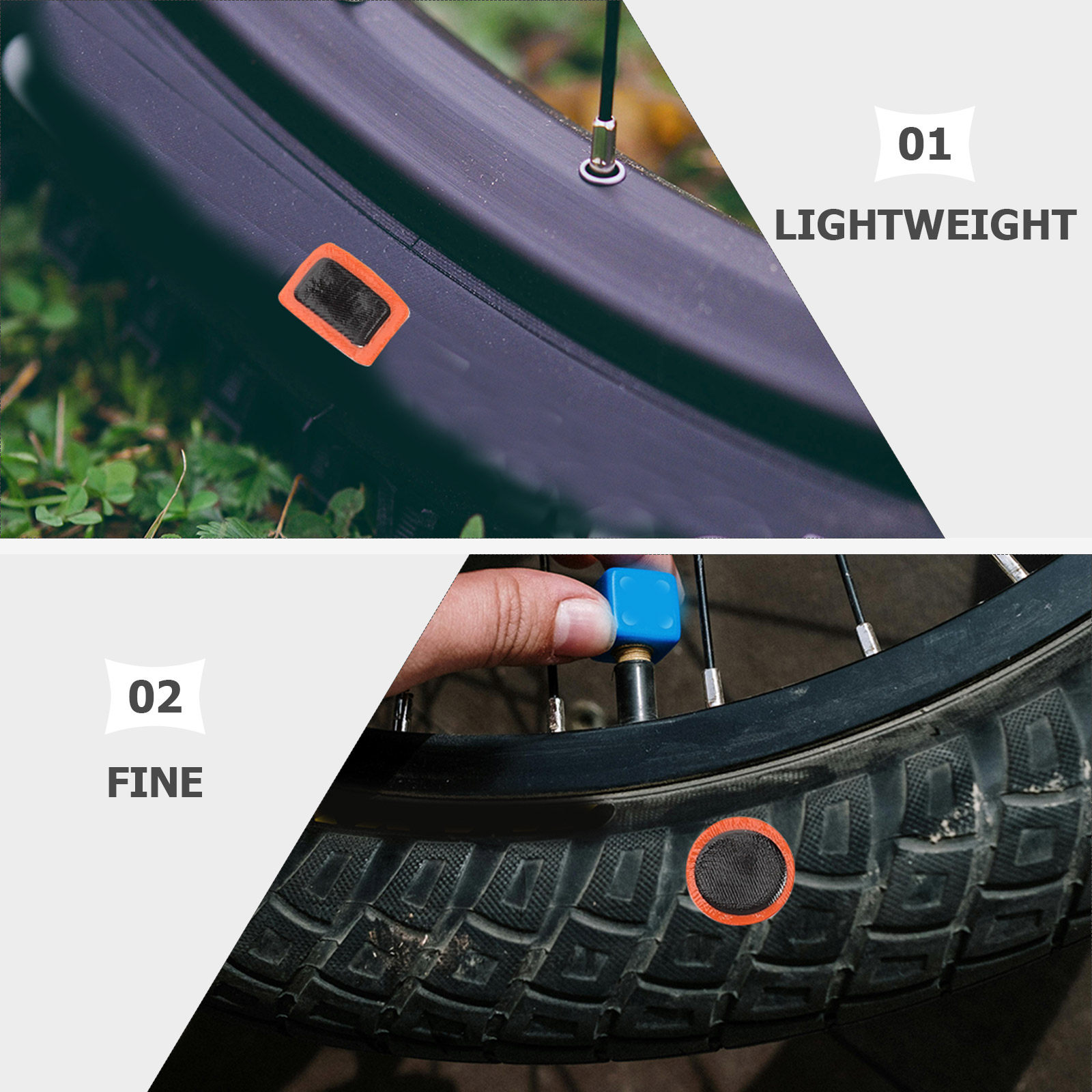 2Sheets Bike Tire Repair Patch - огляд і ціна Mountain Biking Kit