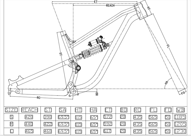 Soft Tail Bike Frame Aluminum  - огляд і ціна Mountain Biking Uk
