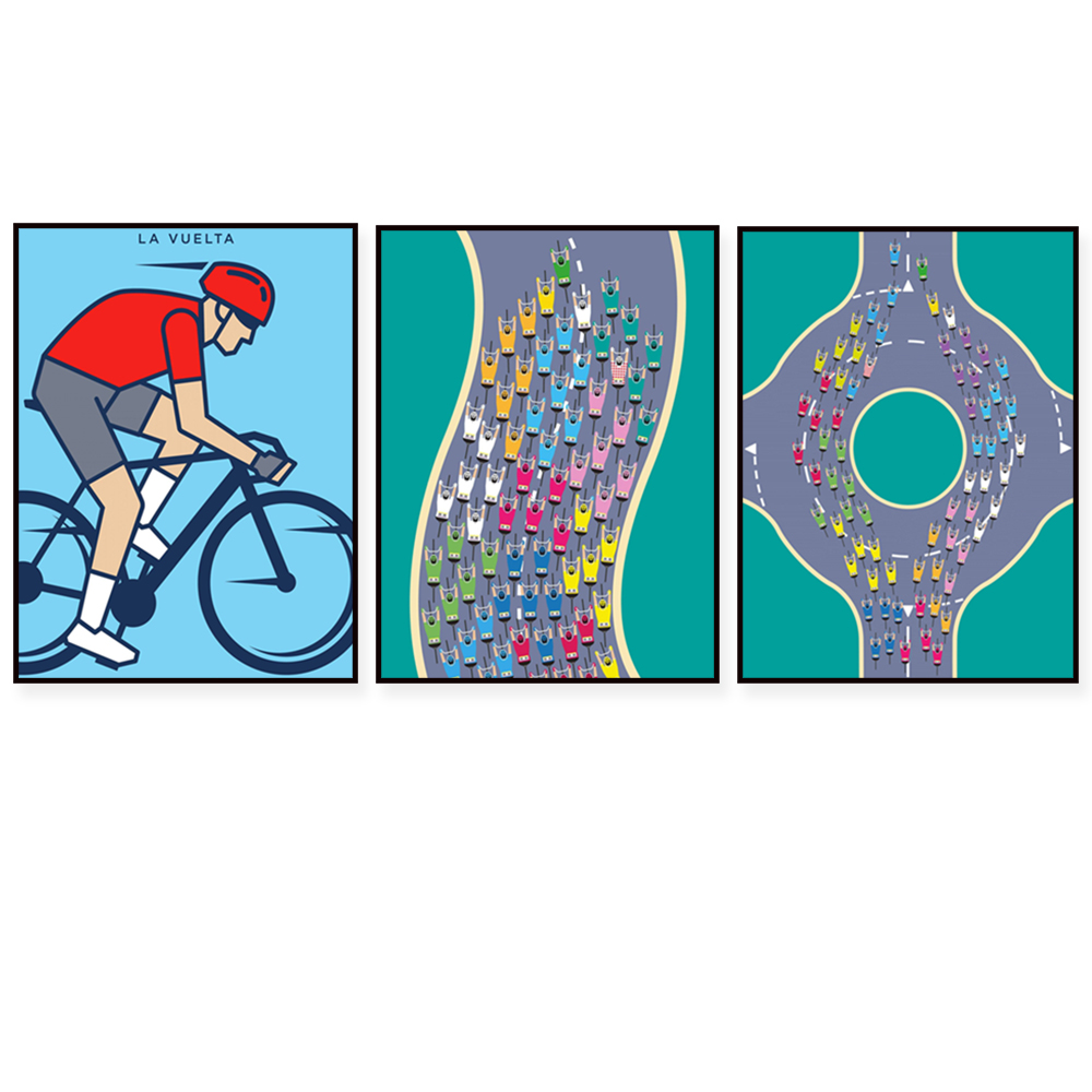 Mountain Bike Print Cycling Ra - огляд і ціна Mountain Biking Europe