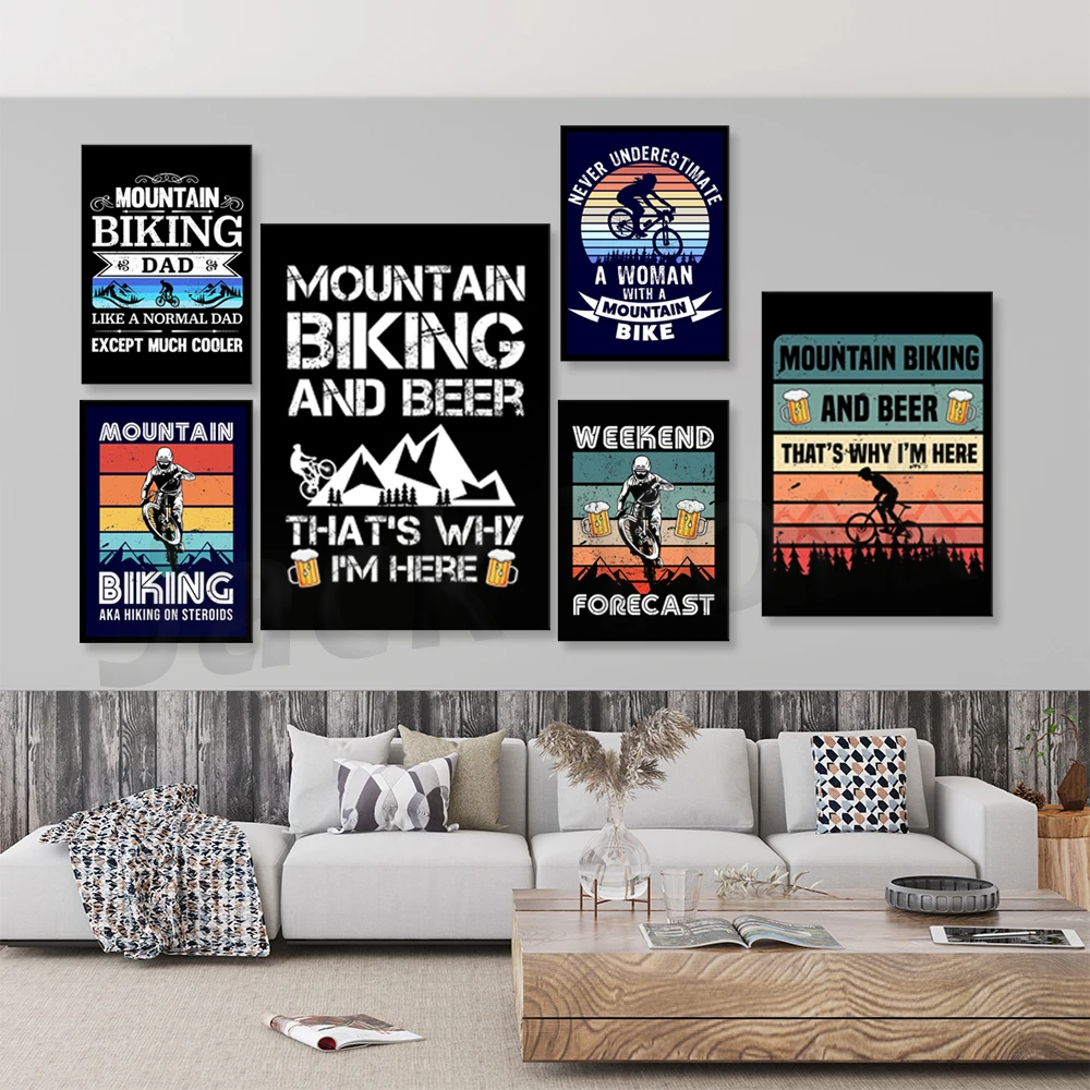 Go Mountain Bike Print Canvas  - огляд і ціна Mountain Biking Europe