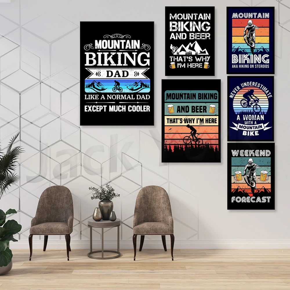 Go Mountain Bike Print Canvas  - огляд і ціна Mountain Biking Europe