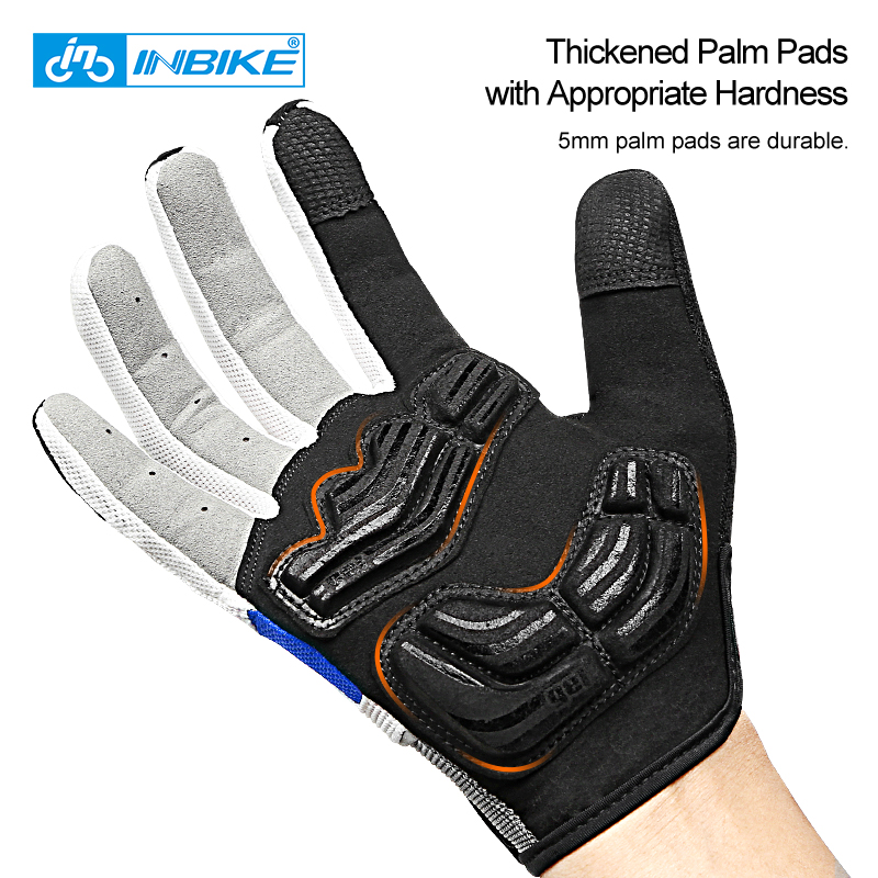 INBIKE Bicycle Gloves Gel Full - огляд і ціна Mountain Biking Gloves Mens