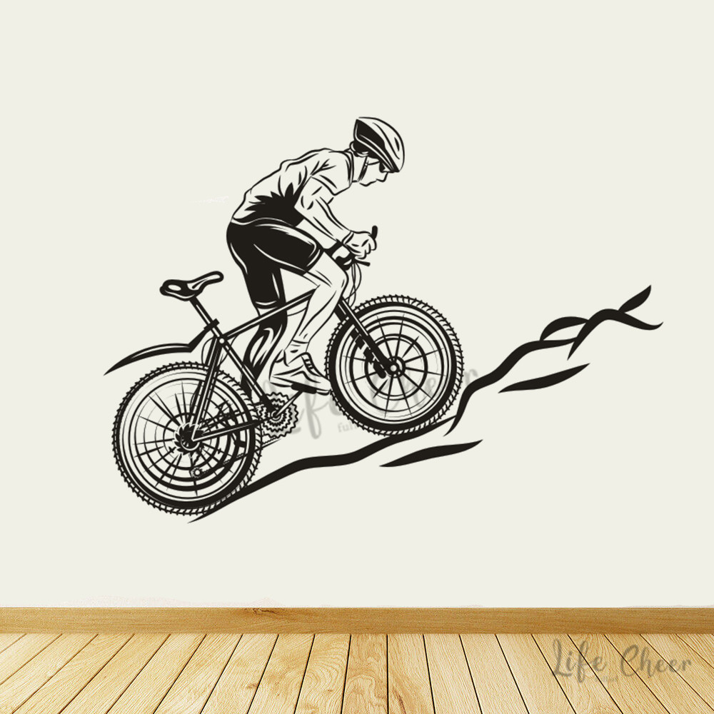Mountain Cycling Wall Stickers - огляд і ціна Mountain Biking Europe