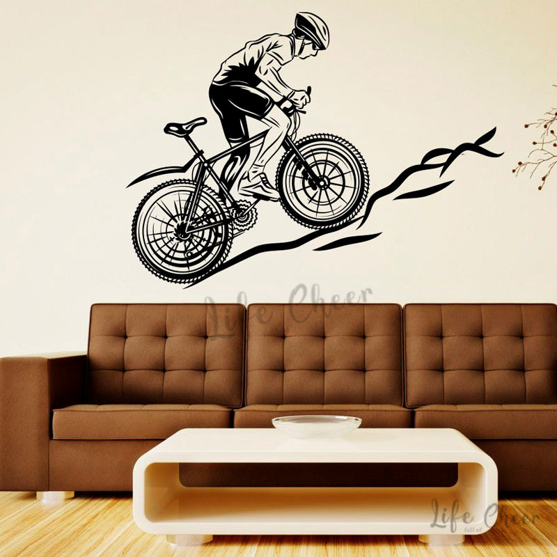 Mountain Cycling Wall Stickers - огляд і ціна Mountain Biking Europe