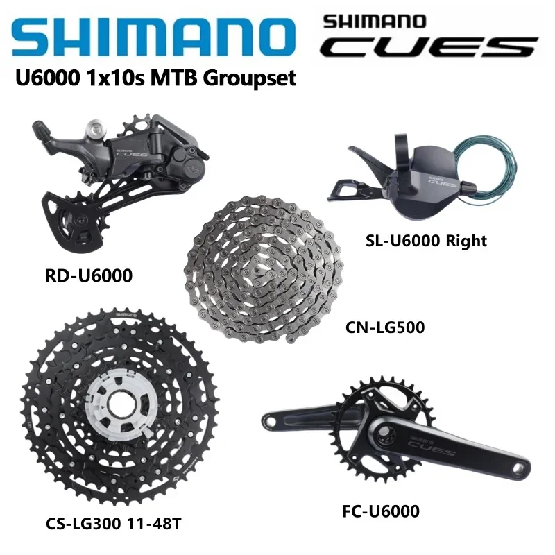 CUES U6000 Set SL-U6000 1x10s  - огляд і ціна Mountain Biking Kit