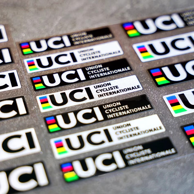 UCI Union Logo Decal Sticker f - огляд і ціна Mountain Biking Uci